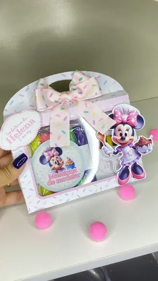 Maleta Diversão Minnie Confeitaria