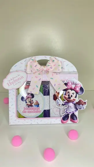 Maleta Diversão Minnie Confeitaria