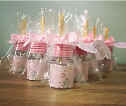 Mini aromatizador chá de bebê