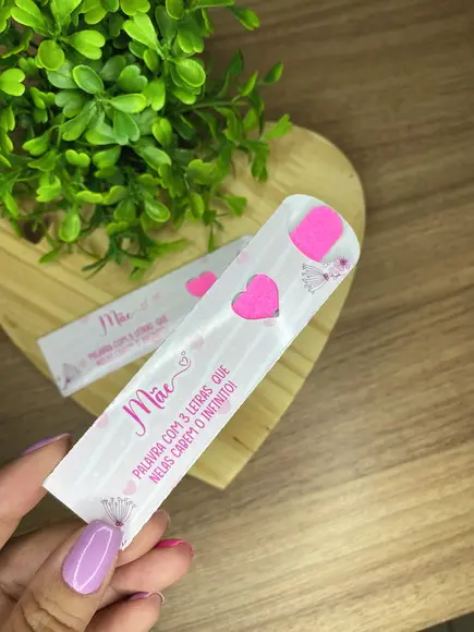 Mini Lixa Personalizada Dia das Mães