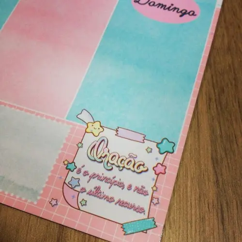 PLANNER MAGNÉTICO PARA GELADEIRA