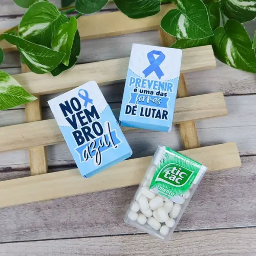 Tictac Personalizado Novembro Azul