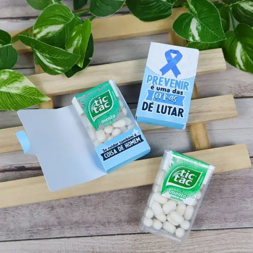 Tictac Personalizado Novembro Azul