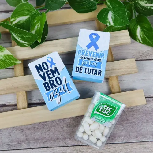 Tictac Personalizado Novembro Azul