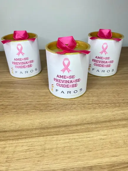 Tubolata 7x6cm Personalizada Outubro Rosa