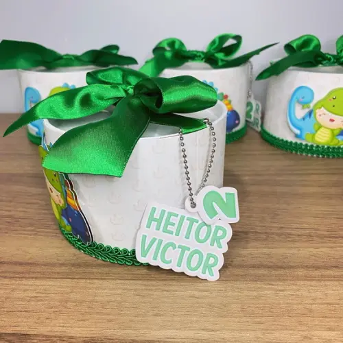 Tubolata personalizada Dino Baby