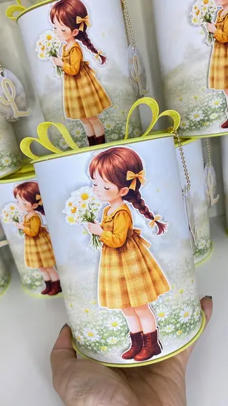 Tubolatas Personalizadas Jardim das Margaridas