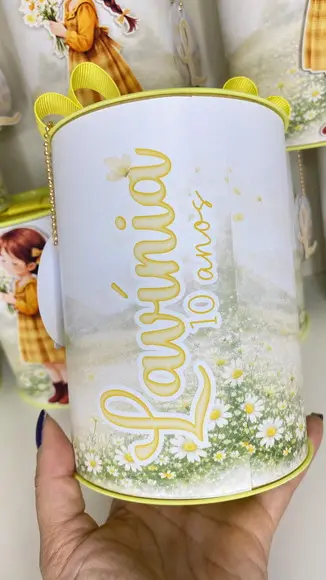 Tubolatas Personalizadas Jardim das Margaridas