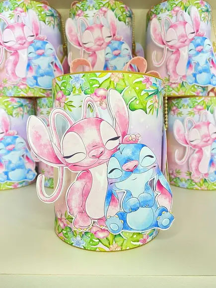 Tubolatas Personalizadas Lilo Stitch 14x10cm
