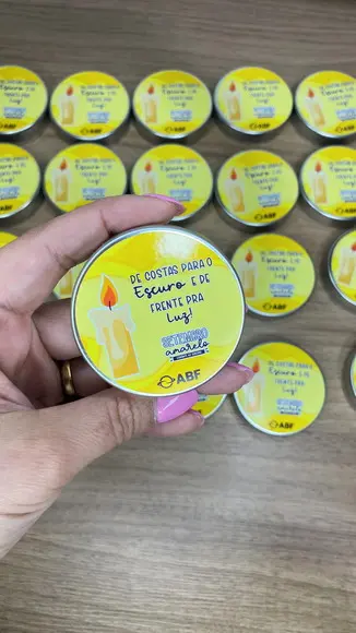 Vela Aromática- Setembro Amarelo