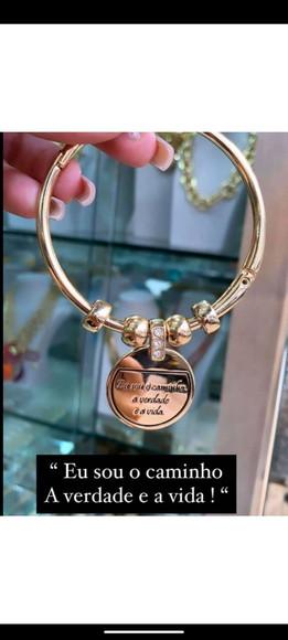 Bracelete Eu sou o caminho, a verdade e a vida- Deluxe
