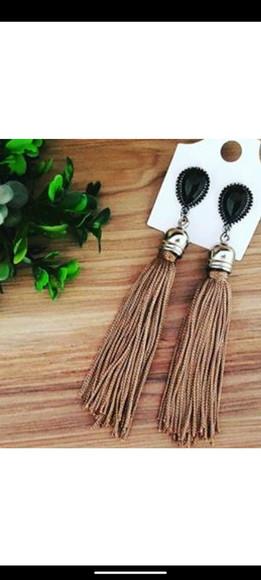 Brinco de Franja Tassel