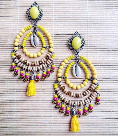 Brinco Indianara Yellow