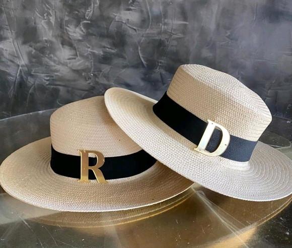 Chapéu Panamá Inicial Personalizado