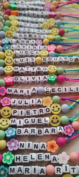 Chaveiro Lembrancinha Aniversário Personalizado com Nome -