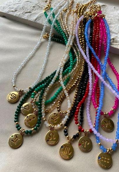 Colar Chocker Cristal Signos -