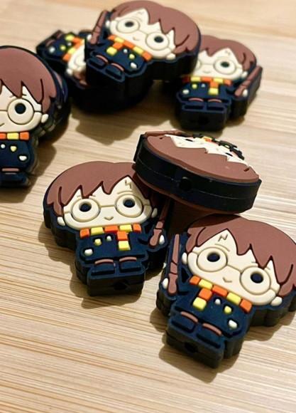 Kit 30 Maxi Chaveiros Personalizados - Harry Potter