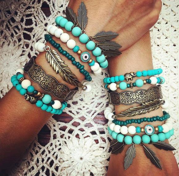 Kit de Pulseiras Divine - Cor do Verao