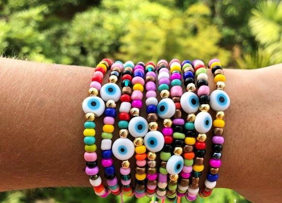 Kit de Pulseiras Olho grego