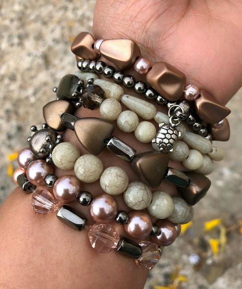 Kit de Pulseiras Rajado