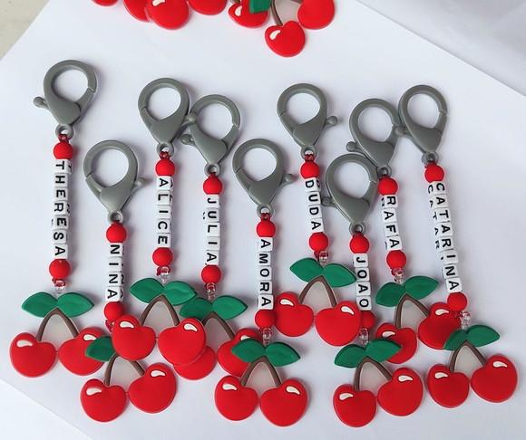 Maxi Chaveiro Personalizado Cereja - Aniversário