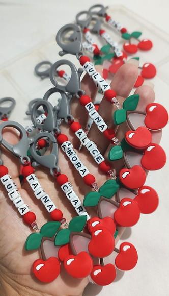 Maxi Chaveiro Personalizado Cereja - Aniversário