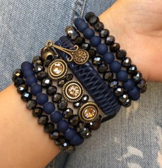 Mix de Pulseiras Cristal