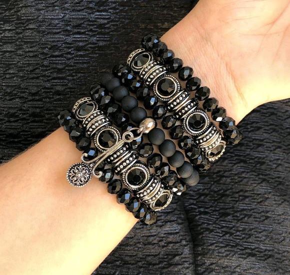 Mix De Pulseiras Cristal Deluxe - Patamar