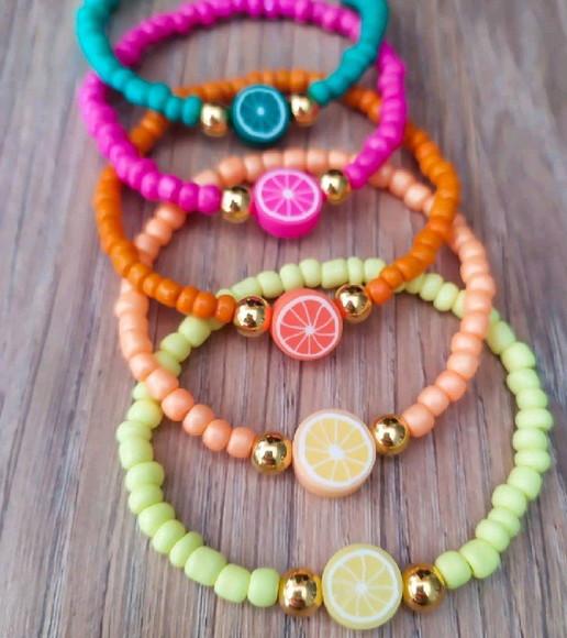 Pulseirinhas Laranjinha em Cores