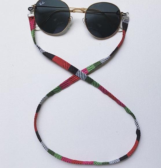 Salva oculos de Couro etnico