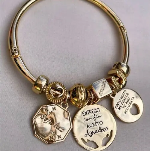 Bracelete Banhado Desejos - Nova Coleção