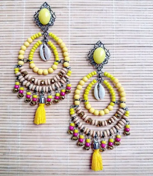 Brinco Indianara Yellow