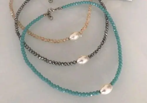 Chocker Cristal Perola