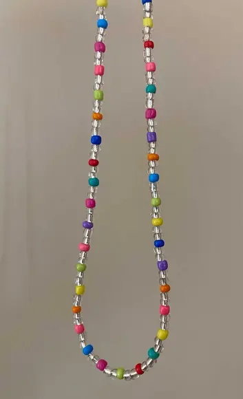 Chockers Miçangas Coloridas - Valor Unitário