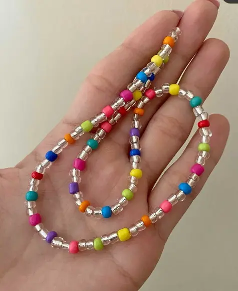 Chockers Miçangas Coloridas - Valor Unitário