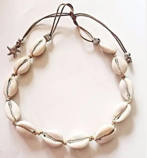 Colar Chocker Buzios Naturais