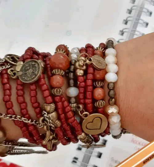 Kit de Pulseiras Terracota Bali
