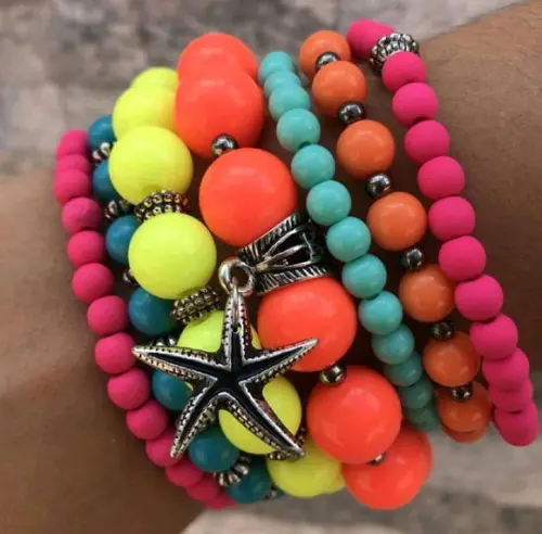 Kit de Pulseiras Super color