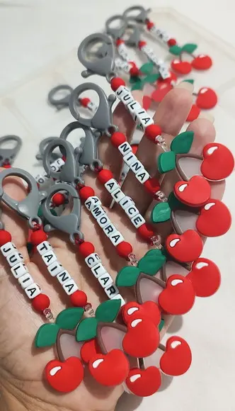 Maxi Chaveiro Personalizado Cereja - Aniversário
