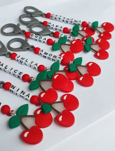 Maxi Chaveiro Personalizado Cereja - Aniversário