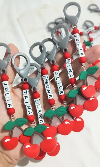 Maxi Chaveiro Personalizado Cereja - Aniversário