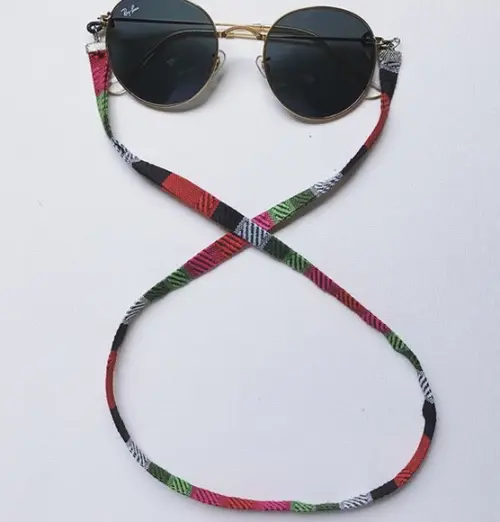 Salva oculos de Couro etnico