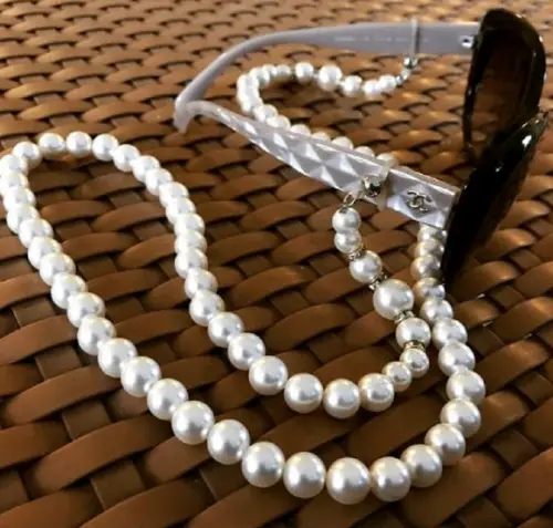 Salva Oculos De Perolas Luxo