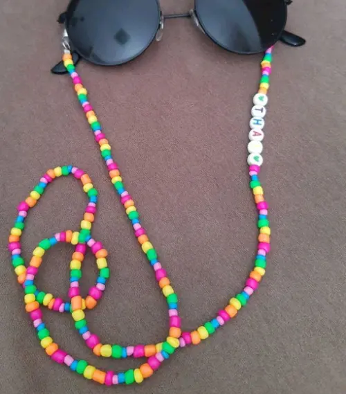 Salva Oculos Micangas Coloridas