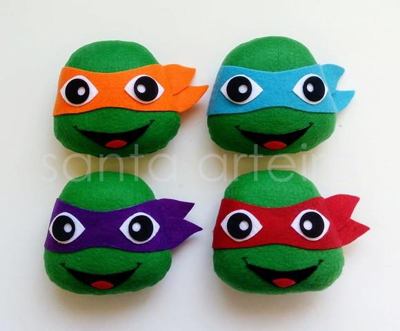 Chaveiro Tartaruga Ninja