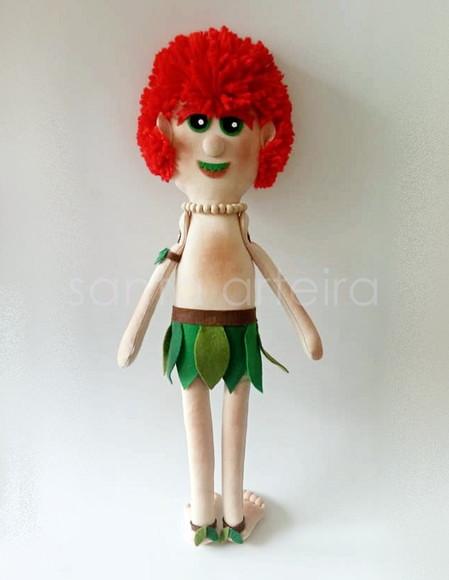 Curupira de Pano/folclore
