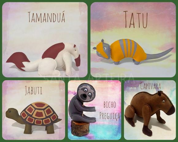 Kit Animais da Fauna Brasileira