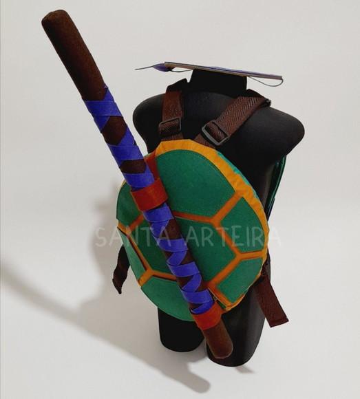 Kit Tartaruga Ninja Donatello/ Bebês até 3 Anos