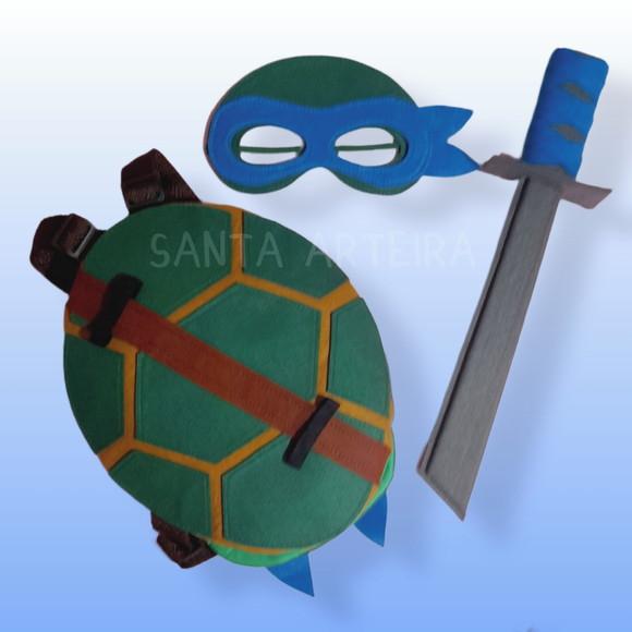 Kit Tartaruga Ninja Leonardo/ Bebês