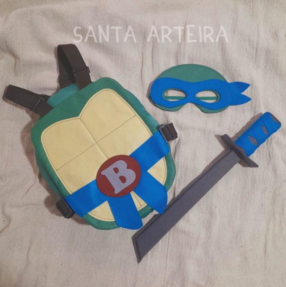 Kit Tartaruga Ninja Leonardo/ Bebês
